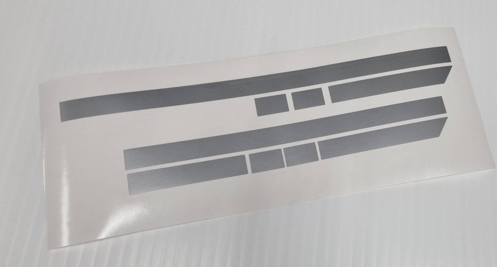 Swift Challenger 2016 sport silver number stripes