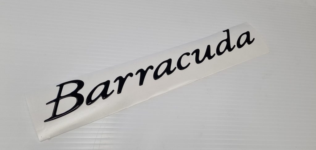 CS 2449 black resin scaled