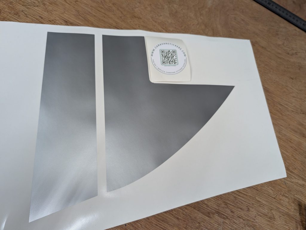 Auto trail side sticker